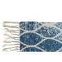 Alfombra DKD Home Decor Azul Algodón Chenille (60 x 240 x 1 cm) de DKD Home Decor, Alfombras de pasillo - Ref: S3027328, Prec...