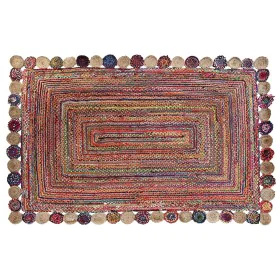 Teppich DKD Home Decor Baumwolle Bunt Jute (200 x 290 x 1 cm) von DKD Home Decor, Teppiche - Ref: S3027339, Preis: 189,39 €, ...