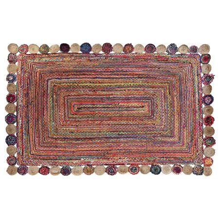 Tapis DKD Home Decor Coton Multicouleur Jute (200 x 290 x 1 cm) de DKD Home Decor, Tapis - Réf : S3027339, Prix : 170,45 €, R...