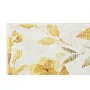 Tapete DKD Home Decor Amarelo Branco Poliéster Algodão Bloemen (120 x 180 x 0.5 cm) de DKD Home Decor, Tapetes infantis - Ref...