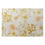 Alfombra DKD Home Decor Amarillo Blanco Poliéster Algodón Flores (200 x 290 x 0.5 cm) de DKD Home Decor, Alfombras infantiles...