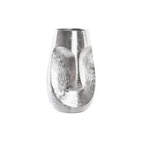 Vase DKD Home Decor Face Silver Aluminium Modern (19 x 19 x 31 cm) by DKD Home Decor, Vases - Ref: S3027663, Price: 41,54 €, ...