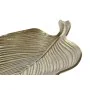 Centro de Mesa DKD Home Decor Dorado Aluminio Hoja de planta (76 x 25 x 5 cm) de DKD Home Decor, Adornos - Ref: S3027680, Pre...