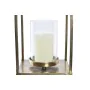 Farol DKD Home Decor Cristal Dorado Aluminio (19 x 19 x 43 cm) de DKD Home Decor, Candelabros y portavelas - Ref: S3027683, P...