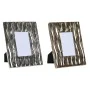 Moldura de Fotos DKD Home Decor Alumínio Cristal Dourado Moderno 21 x 1 x 26 cm (2 Unidades) de DKD Home Decor, Molduras de p...