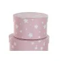 Jeu de Caisses de Rangement Empilables DKD Home Decor Rond Etoiles Enfant Carton de DKD Home Decor, Boîtes et coffres de rang...