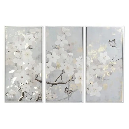 Conjunto de 3 quadros DKD Home Decor Árvore Oriental 150 x 4 x 100 cm de DKD Home Decor, Impressões sobre tela - Ref: S302817...