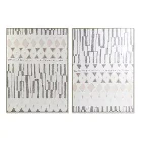 Pintura DKD Home Decor 100 x 4 x 140 cm Boho (2 Unidades) de DKD Home Decor, Impressões sobre tela - Ref: S3028182, Preço: 14...