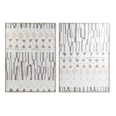 Cadre DKD Home Decor 100 x 4 x 140 cm Boho (2 Unités) de DKD Home Decor, Impressions sur toile - Réf : S3028182, Prix : 147,1...