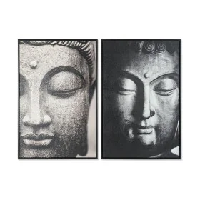 Bild DKD Home Decor 62,5 x 4,5 x 93 cm Buddha Orientalisch (2 Stück) von DKD Home Decor, Leinwanddrucke - Ref: S3028188, Prei...