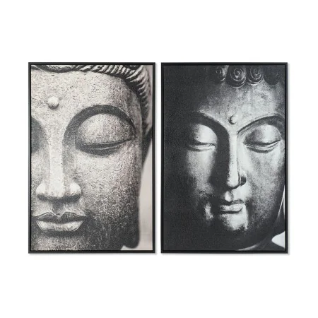 Quadro DKD Home Decor 62,5 x 4,5 x 93 cm Buddha Orientale (2 Unità) di DKD Home Decor, Stampe e quadri su tela - Rif: S302818...