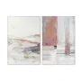 Pintura DKD Home Decor 82,5 x 4,5 x 122,5 cm Abstrato Urbana (2 Unidades) de DKD Home Decor, Impressões sobre tela - Ref: S30...