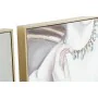 Cadre DKD Home Decor Femme Traditionnel 102 x 4,5 x 102 cm (2 Unités) de DKD Home Decor, Impressions sur toile - Réf : S30282...