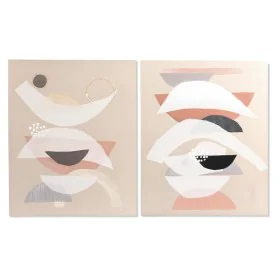 Cadre DKD Home Decor 75,5 x 3,7 x 100 cm Abstrait Moderne (2 Unités) de DKD Home Decor, Impressions sur toile - Réf : S302822...