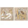 Pintura DKD Home Decor 92 x 4,5 x 92 cm Abstrato Urbana (2 Unidades) de DKD Home Decor, Impressões sobre tela - Ref: S3028226...