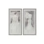 Painting DKD Home Decor 40 x 3,8 x 80 cm Lady Romantic (2 Units) by DKD Home Decor, Prints on Canvas - Ref: S3028245, Price: ...