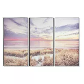 Set of 3 pictures DKD Home Decor Mediterranean Sun (120 x 2,8 x 80 cm) by DKD Home Decor, Prints on Canvas - Ref: S3028275, P...