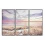 Jeu de 3 tableaux DKD Home Decor méditerranéen soleil (120 x 2,8 x 80 cm) de DKD Home Decor, Impressions sur toile - Réf : S3...