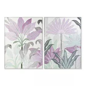 Painting DKD Home Decor 103,5 x 4,5 x 144 cm Tropical (2 Units) by DKD Home Decor, Prints on Canvas - Ref: S3028327, Price: 1...