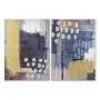 Pintura DKD Home Decor Moderno Urbana 103,5 x 4,5 x 144 cm (2 Unidades) de DKD Home Decor, Impressões sobre tela - Ref: S3028...