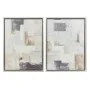 Cadre DKD Home Decor Abstrait 60 x 3 x 80 cm Moderne (2 Unités) de DKD Home Decor, Impressions sur toile - Réf : S3028339, Pr...