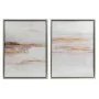 Pintura DKD Home Decor 60 x 3,5 x 80 cm Abstrato Urbana (2 Unidades) de DKD Home Decor, Impressões sobre tela - Ref: S3028341...