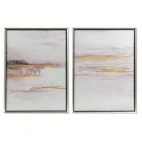 Quadro DKD Home Decor 60 x 3,5 x 80 cm Astratto Città (2 Unità) di DKD Home Decor, Stampe e quadri su tela - Rif: S3028341, P...