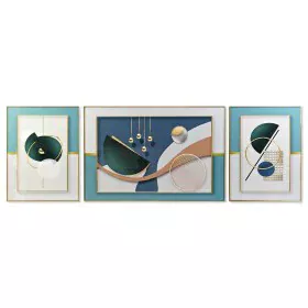 Conjunto de 3 quadros DKD Home Decor Moderno (240 x 3 x 80 cm) de DKD Home Decor, Impressões sobre tela - Ref: S3028357, Preç...