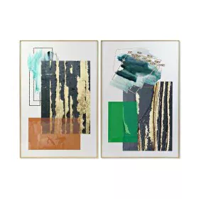 Painting DKD Home Decor Abstract 80 x 3 x 120 cm (2 Units) by DKD Home Decor, Prints on Canvas - Ref: S3028362, Price: 157,93...