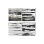 Pintura DKD Home Decor 79 x 2,5 x 79 cm Abstrato Moderno (4 Peças) de DKD Home Decor, Impressões sobre tela - Ref: S3028394, ...