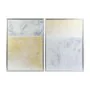 Pintura DKD Home Decor Abstrato 70 x 3 x 100 cm (2 Unidades) de DKD Home Decor, Impressões sobre tela - Ref: S3028486, Preço:...