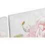 Pintura DKD Home Decor 120 x 3 x 60 cm Bloemen Shabby Chic (2 Unidades) de DKD Home Decor, Impressões sobre tela - Ref: S3028...