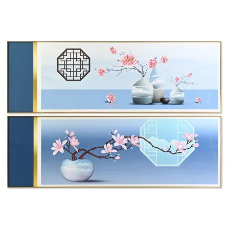 Cuadro DKD Home Decor 180 x 3 x 60 cm Oriental (2 Unidades) de DKD Home Decor, Impresiones sobre lienzo - Ref: S3028602, Prec...