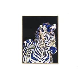 Painting DKD Home Decor Zebra Modern (60 x 3 x 80 cm) by DKD Home Decor, Prints on Canvas - Ref: S3028611, Price: 56,56 €, Di...