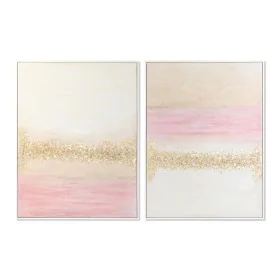 Cadre DKD Home Decor Abstrait Moderne 90 x 4 x 120 cm (2 Unités) de DKD Home Decor, Impressions sur toile - Réf : S3028626, P...