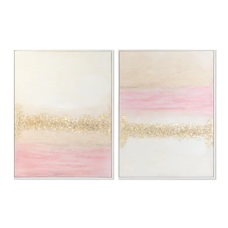 Cuadro DKD Home Decor Abstracto Moderno 90 x 4 x 120 cm (2 Unidades) de DKD Home Decor, Impresiones sobre lienzo - Ref: S3028...