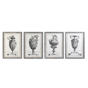 Cadre DKD Home Decor Vase 50 x 2 x 70 cm Néoclassique (4 Pièces) de DKD Home Decor, Impressions sur toile - Réf : S3028639, P...