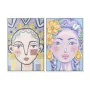 Painting DKD Home Decor 63 x 4 x 93 cm Lady Urban (2 Units) by DKD Home Decor, Prints on Canvas - Ref: S3028646, Price: 77,38...