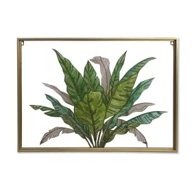 Leinwand DKD Home Decor Tropical Pflanzenblatt (80 x 3 x 60 cm) von DKD Home Decor, Leinwanddrucke - Ref: S3028652, Preis: 98...