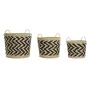 Juego de Cestas DKD Home Decor Fibra (40 x 40 x 35 cm) de DKD Home Decor, Cajas - Ref: S3028719, Precio: 70,79 €, Descuento: %