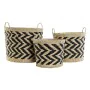 Juego de Cestas DKD Home Decor Fibra (40 x 40 x 35 cm) de DKD Home Decor, Cajas - Ref: S3028719, Precio: 70,79 €, Descuento: %