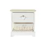 Caisson à Tiroirs DKD Home Decor Naturel Blanc osier Bois de paulownia (40 x 29 x 42,5 cm) de DKD Home Decor, Commodes - Réf ...