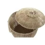 Basket set DKD Home Decor Brown Multicolour Natural Jute Metal Boho 51 x 51 x 48 cm by DKD Home Decor, Boxes - Ref: S3028747,...