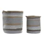 Juego de Cestas DKD Home Decor Algodón Jute (40 x 40 x 45 cm) de DKD Home Decor, Cajas - Ref: S3028823, Precio: 78,89 €, Desc...