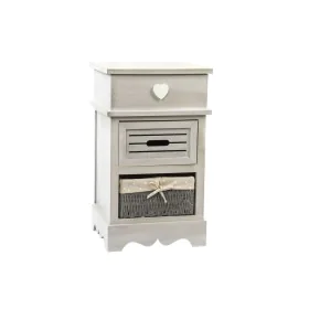 Caisson à Tiroirs DKD Home Decor Beige Gris Bois Métal 30 x 40 cm 36 x 31 x 61 cm de DKD Home Decor, Commodes - Réf : S302884...