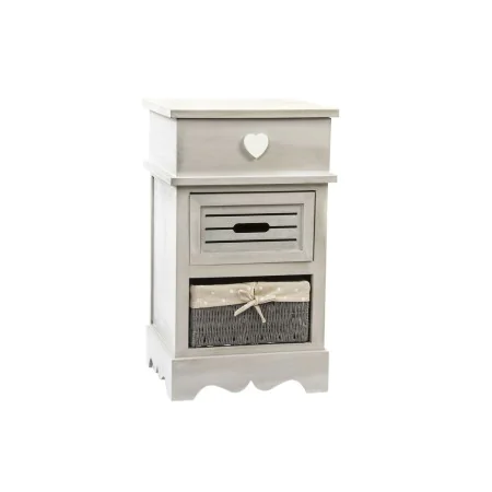 Chest of drawers DKD Home Decor Beige Grey Wood Metal 30 x 40 cm 36 x 31 x 61 cm by DKD Home Decor, Chest of Drawers - Ref: S...