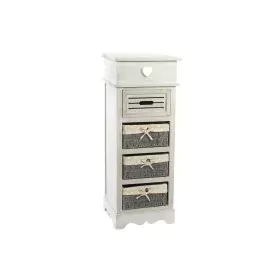 Schubladenschrank DKD Home Decor Beige Grau Holz 36 x 31 x 96,7 cm von DKD Home Decor, Kommoden & Sideboards - Ref: S3028849,...