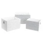 Set of decorative boxes DKD Home Decor (37 x 28 x 23 cm) by DKD Home Decor, Boxes - Ref: S3028890, Price: 40,50 €, Discount: %