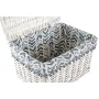 Set de basket DKD Home Decor Polyester osier (45 x 35 x 30 cm) de DKD Home Decor, Boîtes - Réf : S3028898, Prix : 56,04 €, Re...