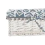 Conjunto de Cestas DKD Home Decor Poliéster vime (39 x 29 x 15 cm) de DKD Home Decor, Caixas - Ref: S3028899, Preço: 39,13 €,...